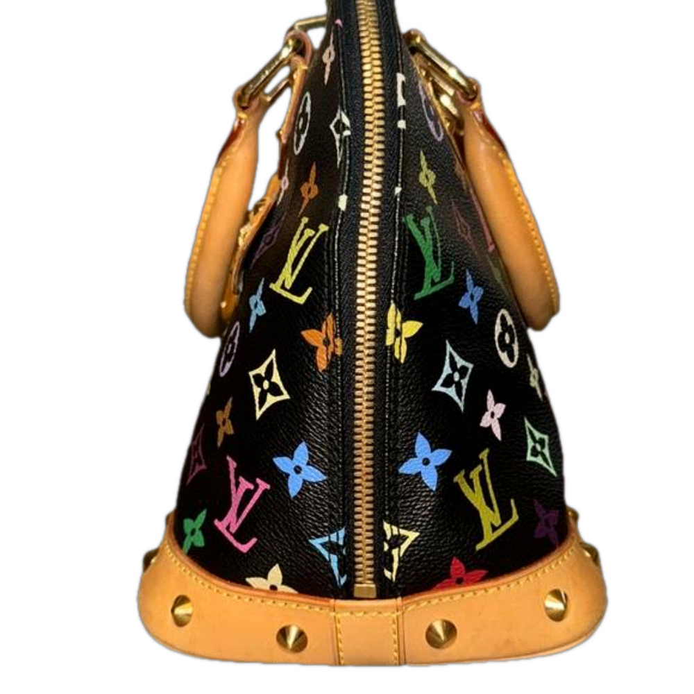 Louis Vuitton +Takashi Murakami Black Alma - Picture 5 of 14